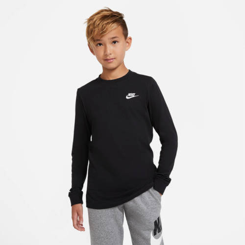 Nike longsleeve met logo zwart