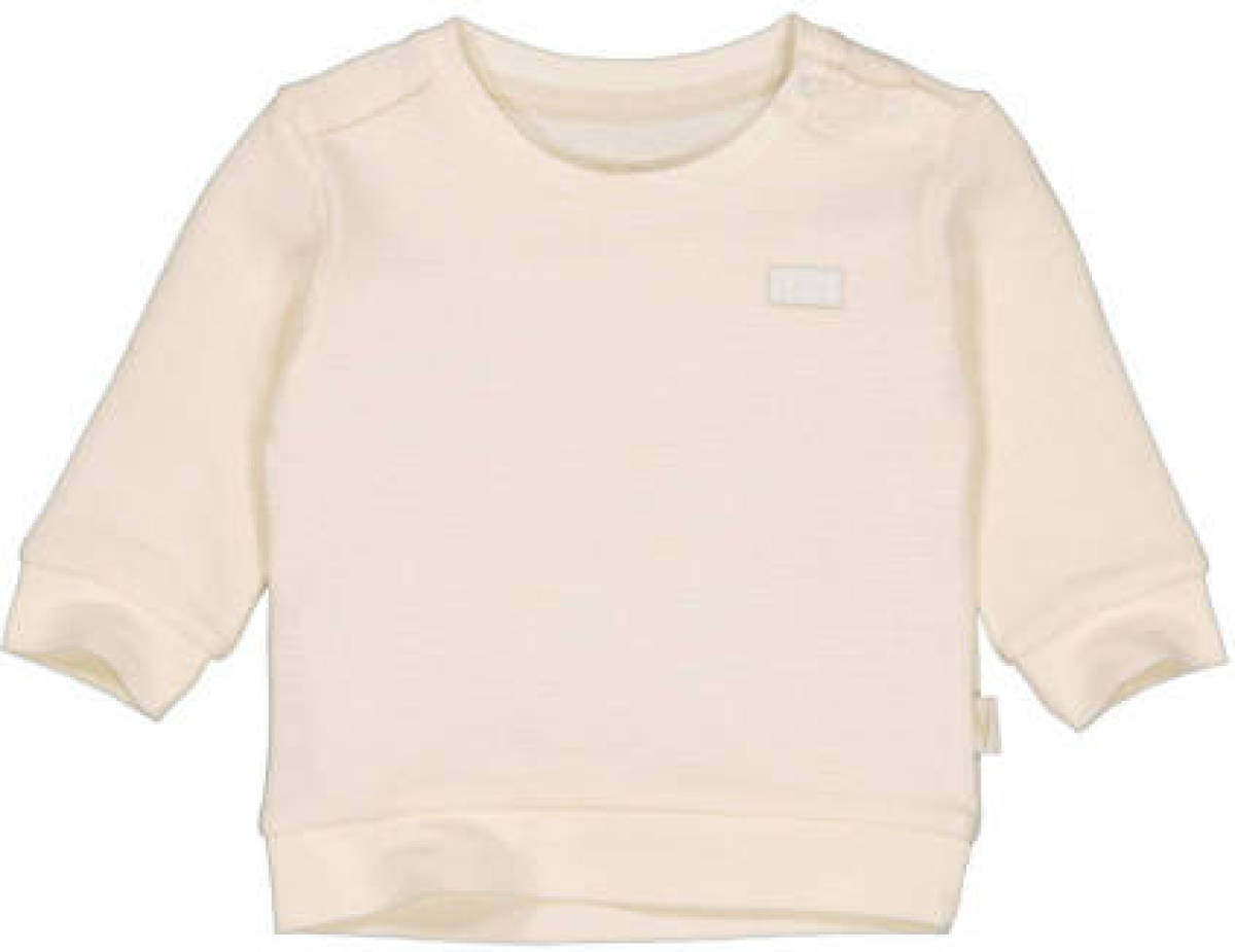 LEVV newborn baby gestreepte sweater LNEELTJENOS offwhite