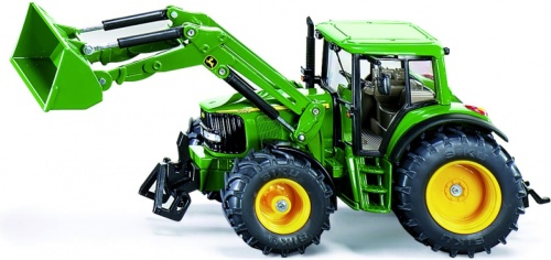 Siku John Deere 6820 tractor met voorlader groen (3652)