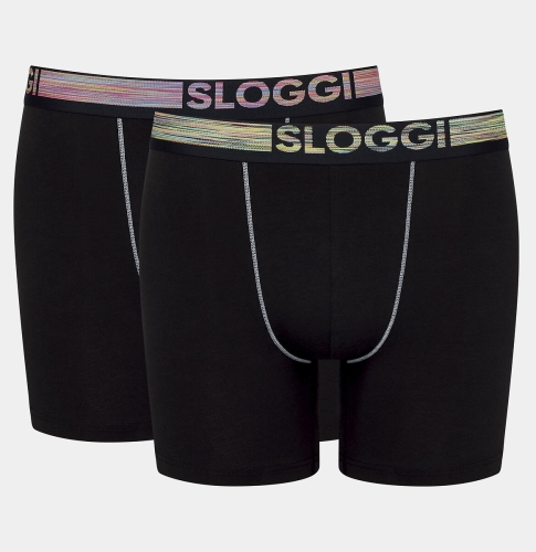 Sloggi Set van 2 boxershorts in bio katoen