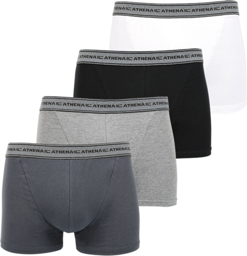Athena Set van 4 boxershorts Basic Coton