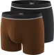 Impetus Set van 2 effen boxershorts in stretch katoen