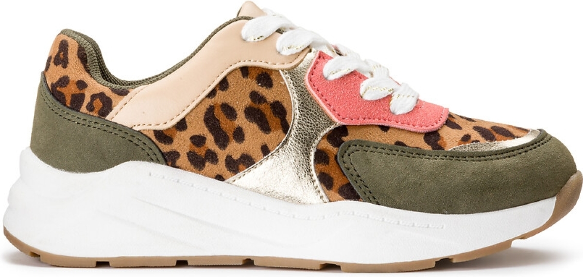 La Redoute Collections Sneakers, luipaardprint, 28-39
