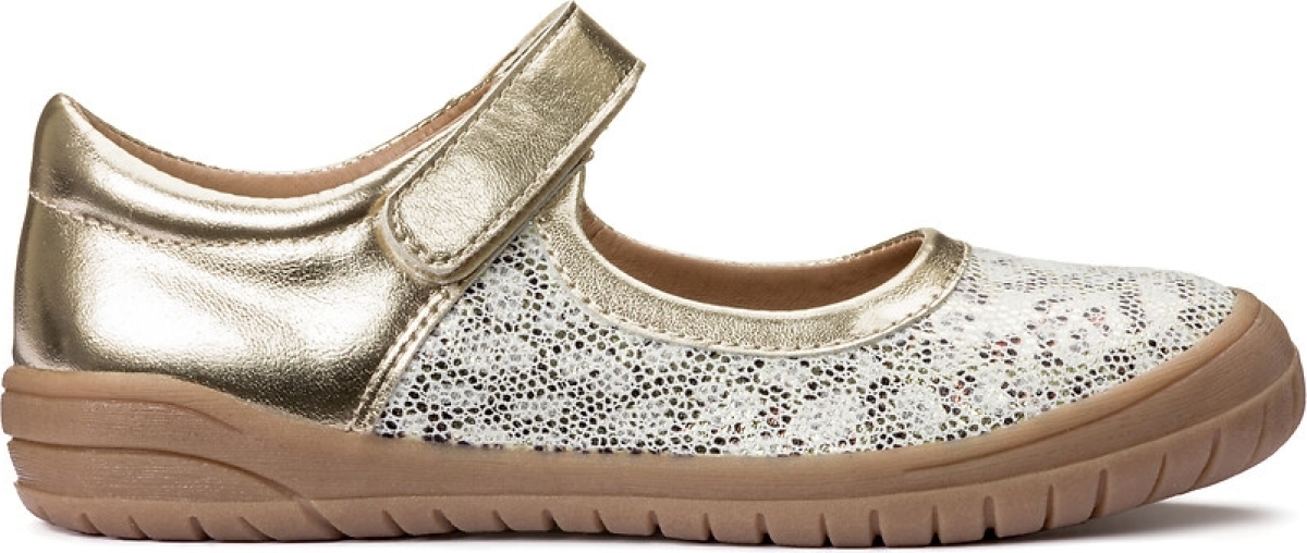 La Redoute Collections Ballerina's met klittenband, haak afwerking 26-36