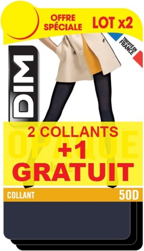 Dim Set van 3 opake panty's 50D