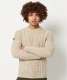 Superdry Trui met ronde hals in kabeltricot Jacob