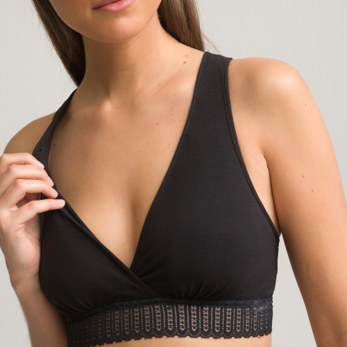 La Redoute Collections Bustier voor borstvoeding zonder naden in katoen
