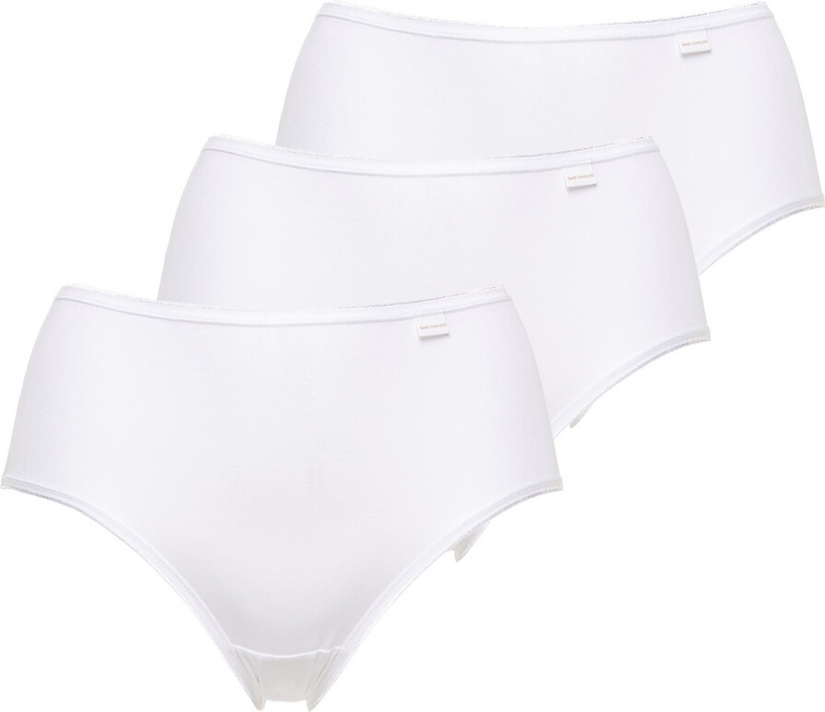 Sans Complexe Set van 3 midi slips Simplement Coton bio