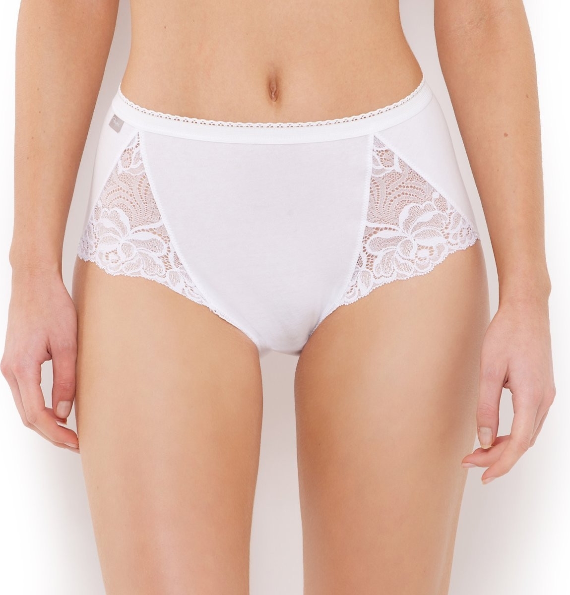 Playtex Set van 2 midi slips in katoen en kant