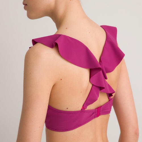 La Redoute Collections Bikinibeha, foulard model, volant details