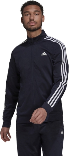 adidas Performance Vest met opstaande kraag, 3 stripes, tricot