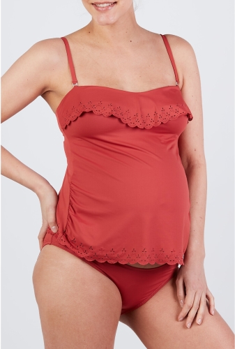 Cache Coeur Zwangerschap tankini Bloom