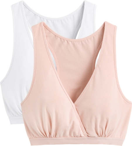 La Redoute Collections Set van 2 voedingsbustiers in katoen