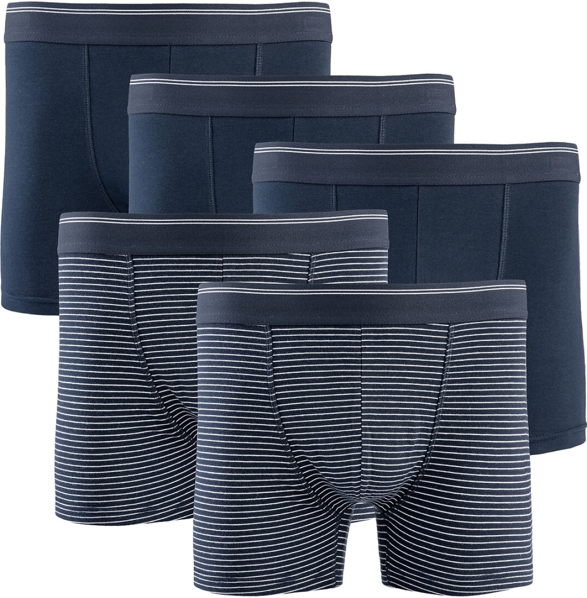 La Redoute Collections Set van 5 boxershorts in bio katoen