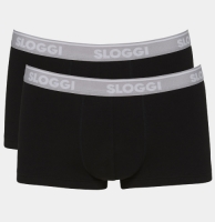 Sloggi Set van 2 effen boxershorts