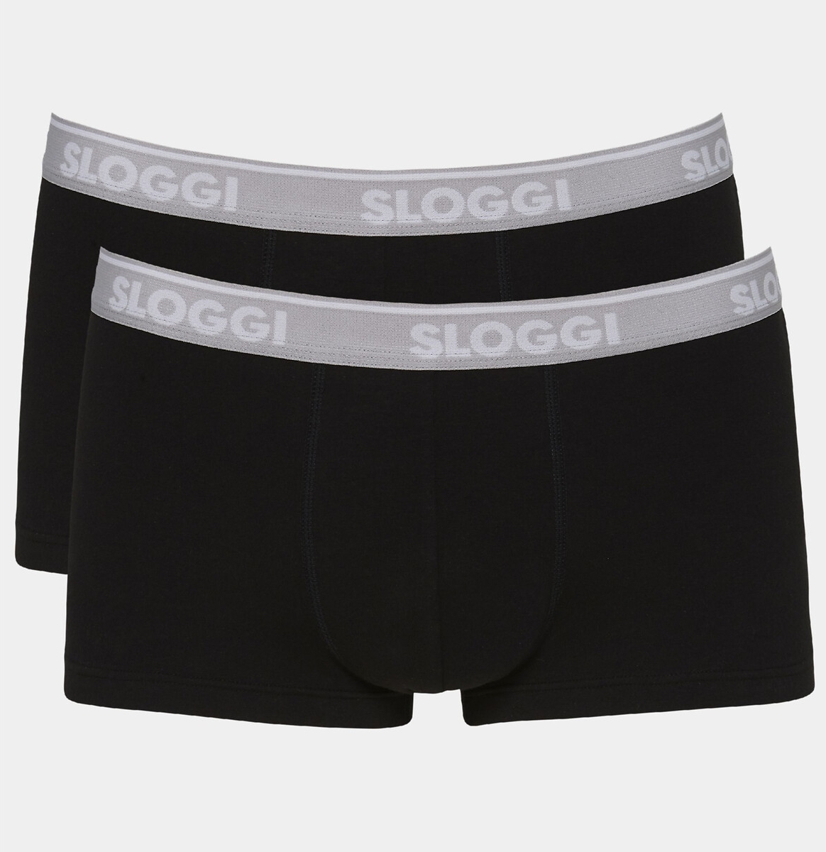Sloggi Set van 2 effen boxershorts