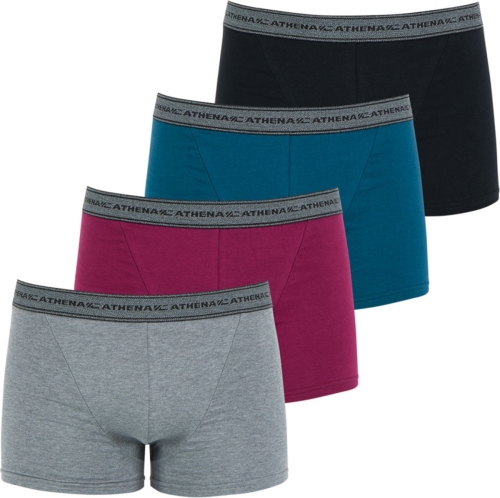 Athena Set van 4 boxershorts Basic Coton