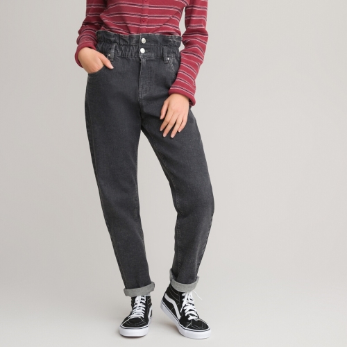 La Redoute Collections Paper bag jeans 10-18 jaar