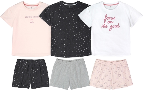 La Redoute Collections Set van 3 pyjashorts in bio katoen 10-18 jaar