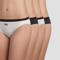 Dim Set van 4 slips Les pockets coton