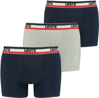 Levi's Set van 3 boxershorts bio katoen