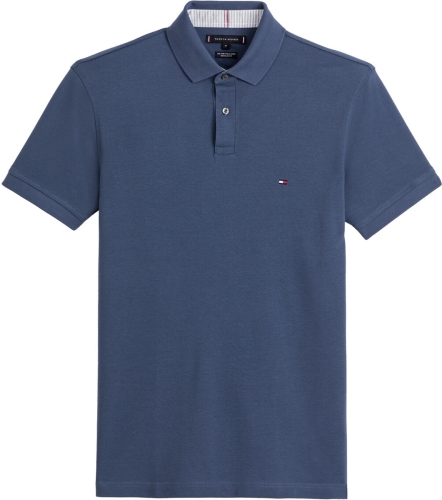 Tommy hilfiger Rechte polo in stretch piquétricot