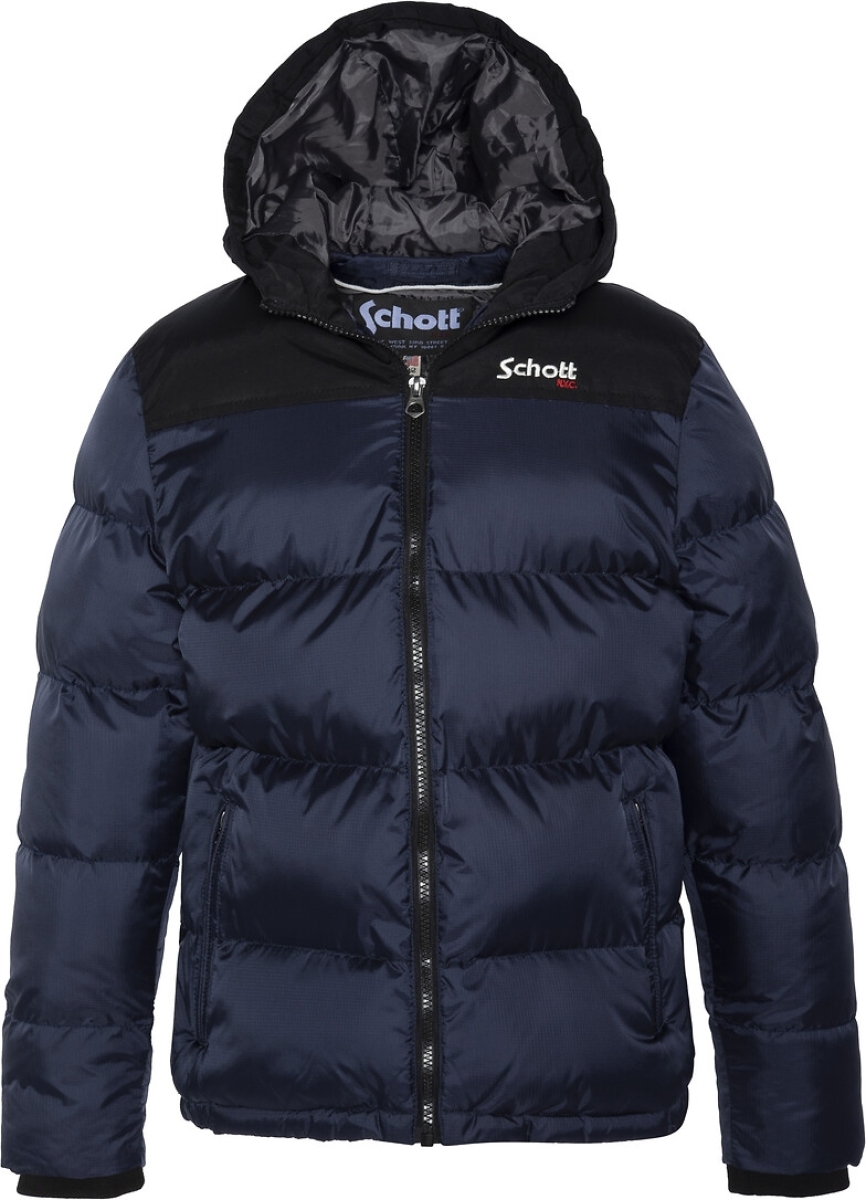 Schott Donsjas met kap 10-16 jaar