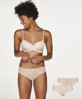 Hunkemöller 2-pack slips Angie Beige