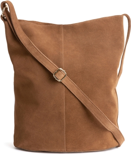 La Redoute Collections Hobo tas in leer