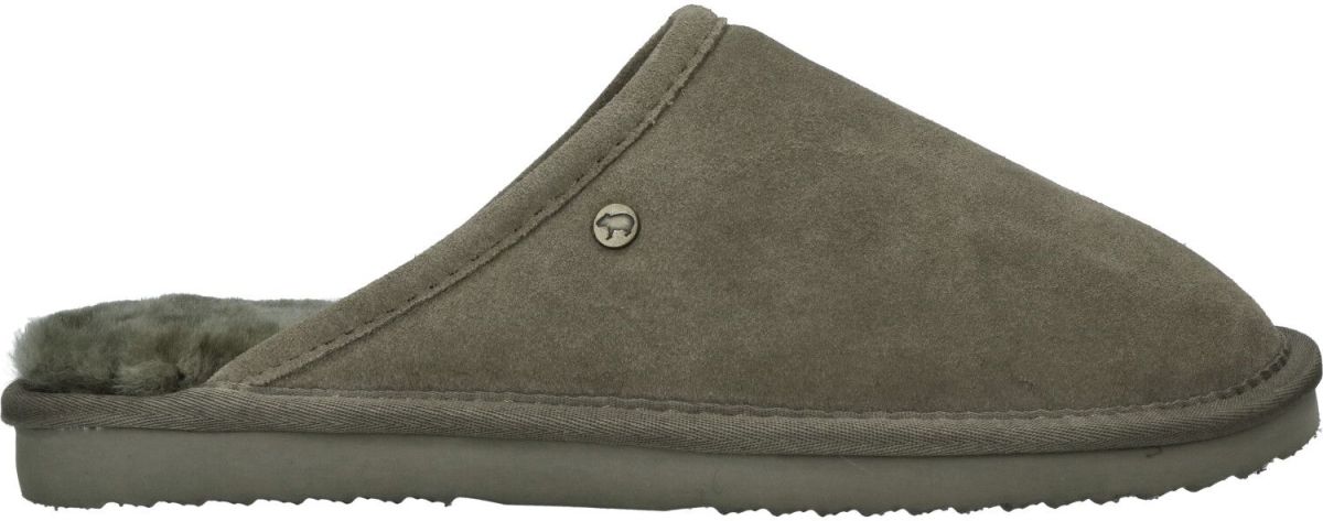 Warmbat Pantoffel Muil  Groen