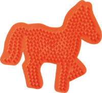 SES Creative legbord strijkkralen paard oranje