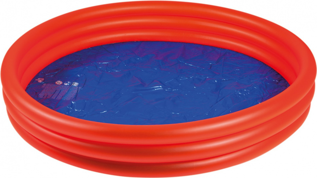 Wehncke opblaaszwembad junior 175 x 175 cm PVC rood/blauw