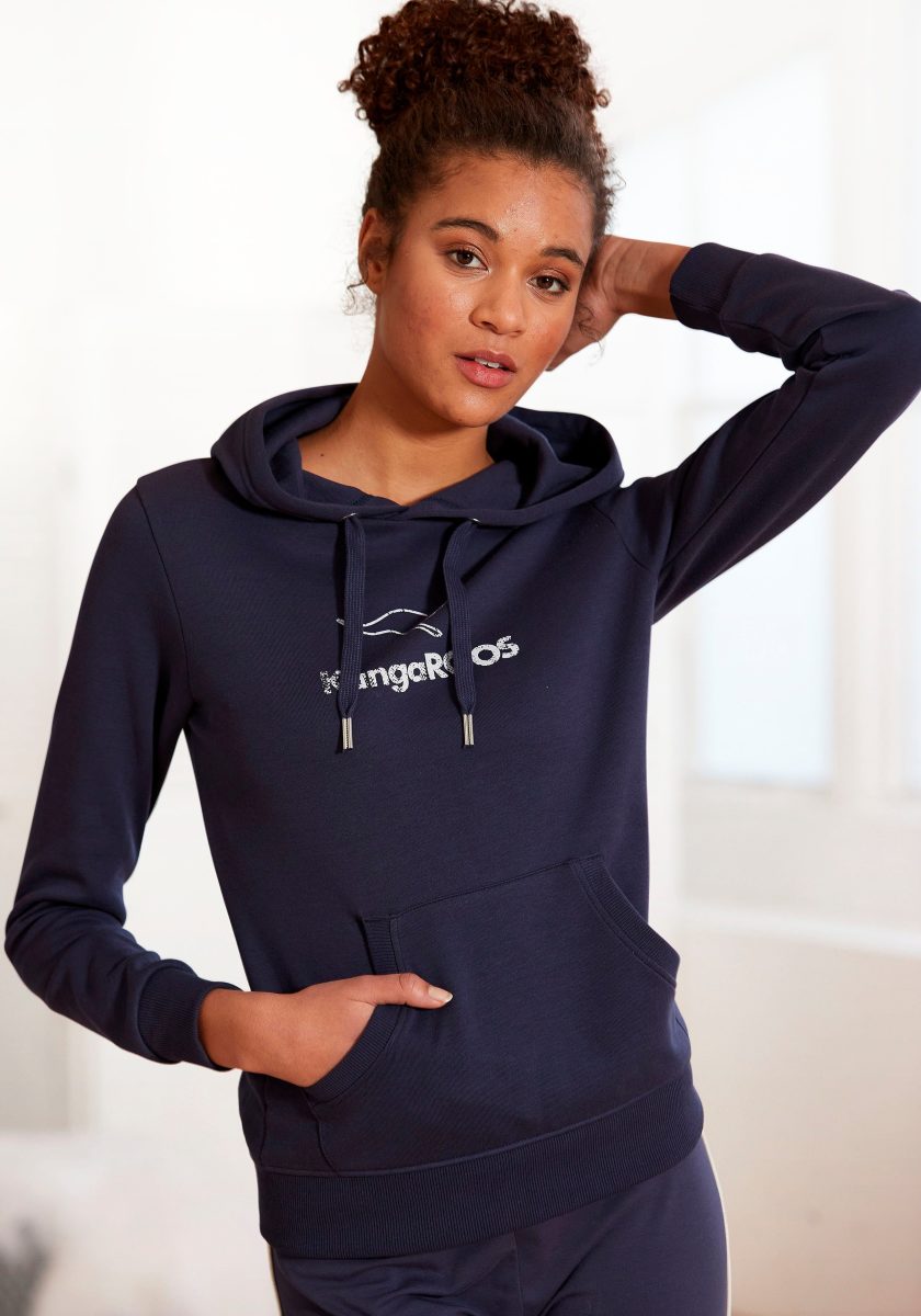 Kangaroos Hoodie met kangoeroezak