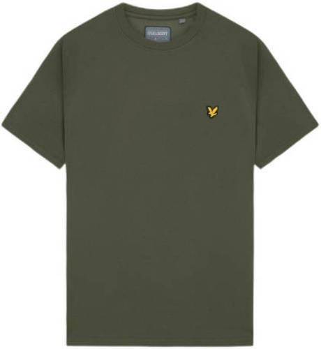 Lyle & Scott sport t-shirt Core Raglan olijfgroen