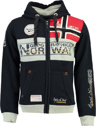 Geographical Norway Zip-up Hoodie Flyer