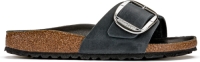 Birkenstock Muiltjes in vet leer Madrid Big Buckle