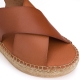 Minelli Leren sandalen met plateauzool Sevde