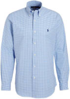 Polo ralph lauren geruit regular fit overhemd blue/white check