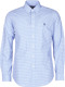 Polo ralph lauren geruit regular fit overhemd blue/white check