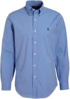 Polo ralph lauren regular fit overhemd blue end on end