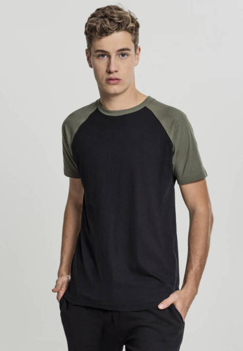 Urban Classics T-shirt black/olive