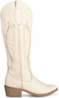 Ps poelman Tofu leren cowboylaarzen off white