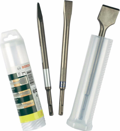 Bosch 3-delige SDS-Plus Beitelset