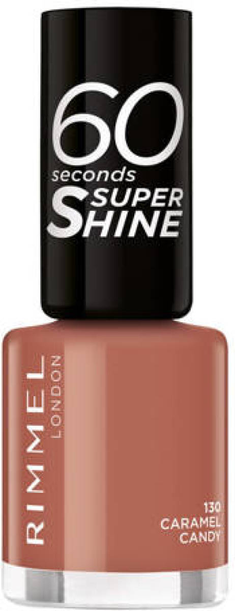 Rimmel London 60 Seconds SuperShine nagellak - 130 Caramel Cand