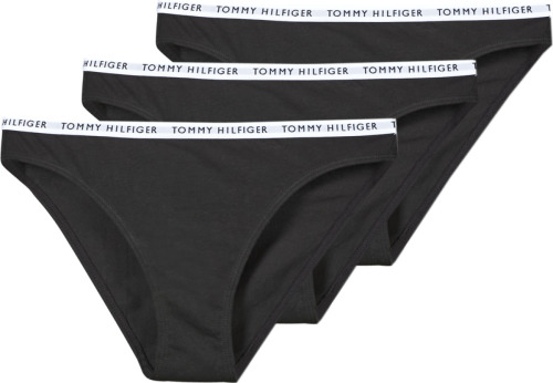 Tommy hilfiger slip (set van 3) zwart