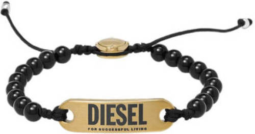 Diesel Armband DX1360710 Beads zwart