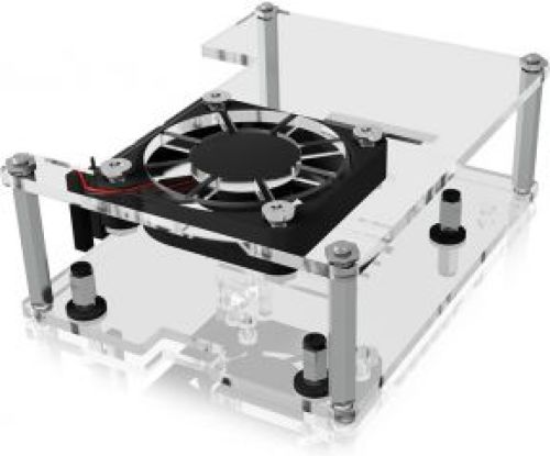 ICY BOX -RP106 transparant acryl frame voor Raspberry Pi 2/3/4