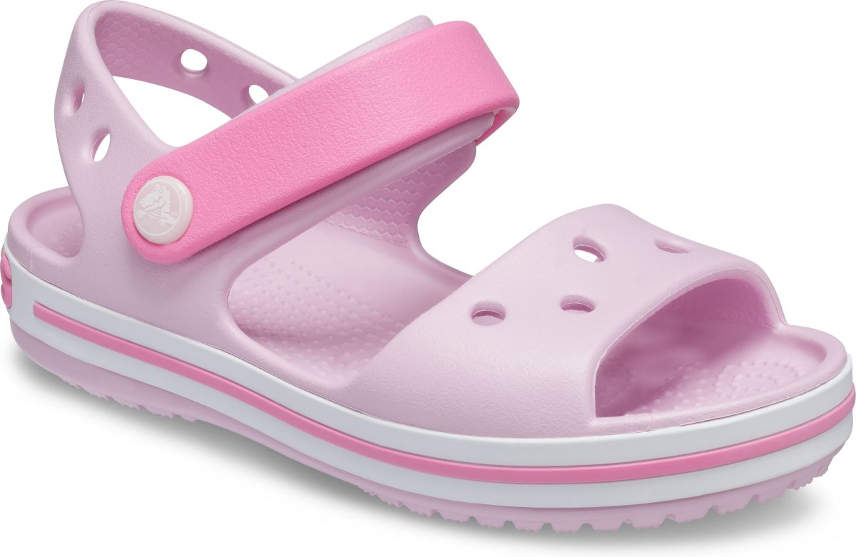 Crocs Badslippers Crocband met praktische klittenbandsluiting