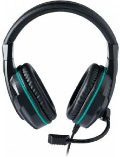 Nacon PCGH-110 hoofdtelefoon/headset Bedraad Hoofdband Gamen Zwart, Turkoois