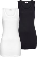 Flashlights Tanktop in een lang model (set, Set van 2)